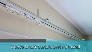 Quoya Automatic Smart Curtain System - Install Video