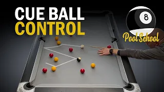 Cue Ball Control - Pool Practice | Pool School