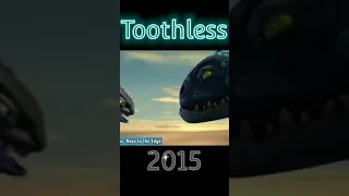 Evolution of Toothless #evolution #ytshorts #shorts