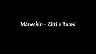 ZITTI E BUONI |  Måneskin (Drum Cover)