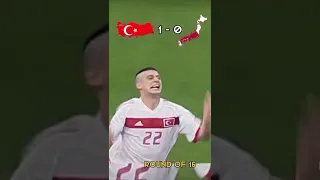 Turkey in 2002 World Cup🙂🙂  #shorts #keşfet #shortvideo #turkey #futbol #futball #worldcup