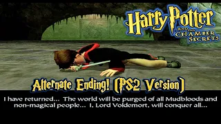 VOLDEMORT RETURNS Evil Alternate Ending Harry Potter and the Chamber of Secrets (PS2 Version) HD PS3