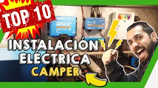 #20 ⚡INSTALACIÓN ELÉCTRICA CAMPER⚡ Más AUTONOMÍA en nuestra Furgoneta CAMPER 💪