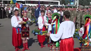 Павел Жебривский поднял в Мариуполе украинский флаг