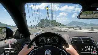 Forza Horizon 5 - Jaguar XKR-S 2012 - Cockpit View Gameplay (XSX UHD) [4K60FPS]