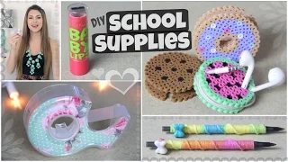DIY SCHOOL SUPPLIES for Back-To-School : Lipstick USB, Yarn Pen, & More | SoCraftastic