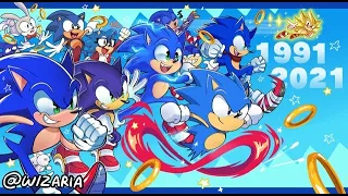 Sonic 30th Anniversary Song: CRUSHING THIRTIES 「AMV」  ■ By The Chalkeaters | ft.Crush 40 ■