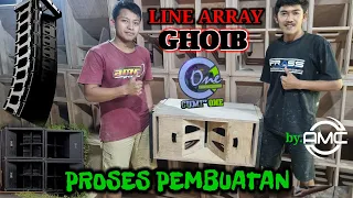 LENGKAP‼️PROSES PEMBUATAN LINE ARRAY CUMI-CUMI AUDIO TERBARU, CAK DODOT SIAP TEMPUR DI PEKALONGAN