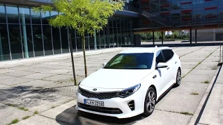 KIA Optima GT Sportswagon auf Handlingparcours *2016* UbiTestet POV