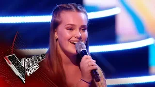 Pheobie Performs 'True Colours' | The Semi Final | The Voice Kids UK 2019