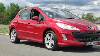 Peugeot 308, 1.6 benzyna, 120KM ,232 tys km