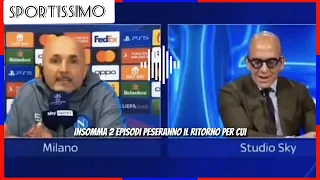 Spalletti lite con Di Canio