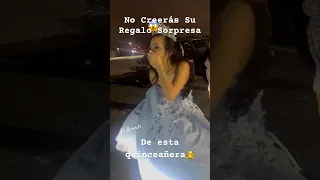 No Creerás El Regalo Sorpresa De La Quinceañera @pesopluma_oficial  @JuniorH_Oficial #viral