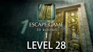 Escape Game: 50 Rooms 1 Level 28 Walkthrough Solution Guide