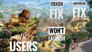 Planet Zoo Crash Reporter Fix (2023) #planetzoo