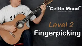"Celtic Mood". Easy fingerpicking guitar tab.