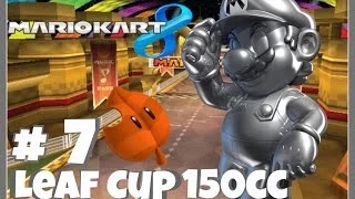 Mario Kart 8 Wii U - ( 720p ) Part 7 Leaf Cup 150cc
