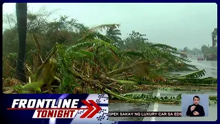 Barge, sumadsad sa pantalan ng Mauban, pinangangambahang dumiresto sa mga bahay | Frontline Tonight