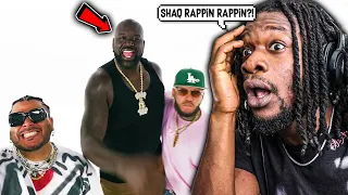 SHAQ CAN RAP RAP! | Coyote & Shaquille O'Neal - 3 Lokos (REACTION)