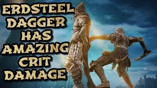 Elden Ring: Erdsteel Dagger Does Amazing Critical Damage On Faith Builds!