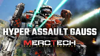 I found a Hyper Assault Gauss Rifle!!! - Mechwarrior 5: Mercenaries MercTech Episode 45