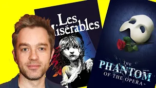 Hadley Fraser on 25th anniversary shows Phantom of the Opera and Les Miserables