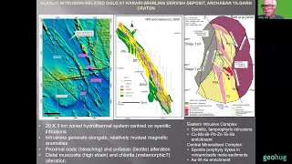 Wally Witt - Alkalic intrusion-related Au at Karari-Whirling Dervish deposit, Archean Yilgarn Craton