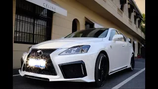 Installing the V-Vision style new bodykit to Lexus IS300 2006-2012 year made