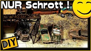 Schrottplatz-Diorama: Gestaltung mit Ideen, Tipps und Tricks 🚂 [#201] Modellbahn N