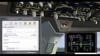FSX PMDG 747 Professional Heathrow EGLL to San Francisco KSFO Part 1
