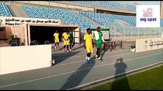 UgandaKobs u23 Training in Saudi Arabia ahead of 2nd practice match