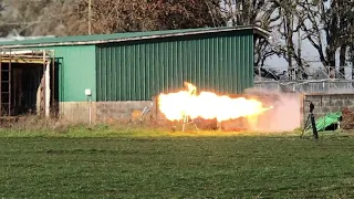 Small rocket engine creates big shockwave