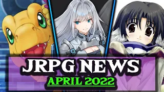 JRPG News April 2022 - Upcoming JRPGs, JRPG Figures, Digimon Survive, Utawarerumono Prequel