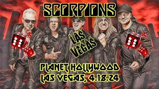 Scorpions- Planet Hollywood 4.18.24 (Love at First Sting Anniversary)