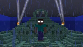 Herobrine found me and saved me...