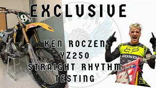 Ken Roczen Riding Pro Circuit Yamaha YZ250 for Straight Rhythm - FIRST LOOK!