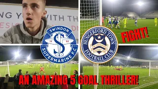 An Amazing 5 Goal Thriller! | Swindon Supermarine Vs Hungerford Town | Match Vlog