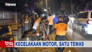 Kecelakaan Motor di Mojokerto, Satu Orang Tewas #iNewsSore 10/07