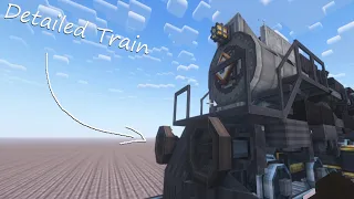 DETAILED Steam Train In Minecraft | Create Mod | Extended Bogeys