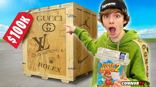 EPIC $100,000 Mystery Box Challenge Unboxing *GUCCI Louis Vuitton* Part 2