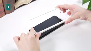 OMOTON H001 Tuturial Video for Screen Protector with Guide Frame