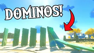 Building DOMINOS! Link's NEW Minigame in Tears of the Kingdom