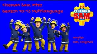 Fireman Sam Theme Song Season 10-13 Multilanguage