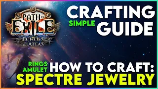 Crafting Guide: How to Craft Spectre Rings + Amulet - Detailed Crafting Process