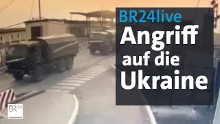 BR24live:  Angriff auf die Ukraine - Statement von Kanzler Scholz | BR24 extra