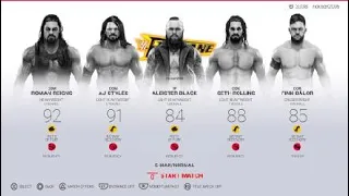 OS 5 SUPERSTARS FACE DA WWE QUE EU MAIS GOSTO!!!