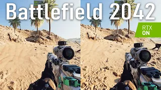 Battlefield 2042 Ray Tracing ON vs OFF | Graphics and Performance Comparison