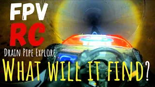 FPV Drain Pipe RC Explore | Axial CAPRA HD FPV | DJI HD Goggles | Air unit HD camera | @IDORC