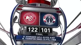 Atlanta Hawks vs Washington Wizards - March 23, 2016