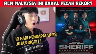 PECAAAAAH ! FILM MALAYSIA INI BAKAL PECAH REKOR? SHERIFF - OFFICIAL TRAILER Reaction